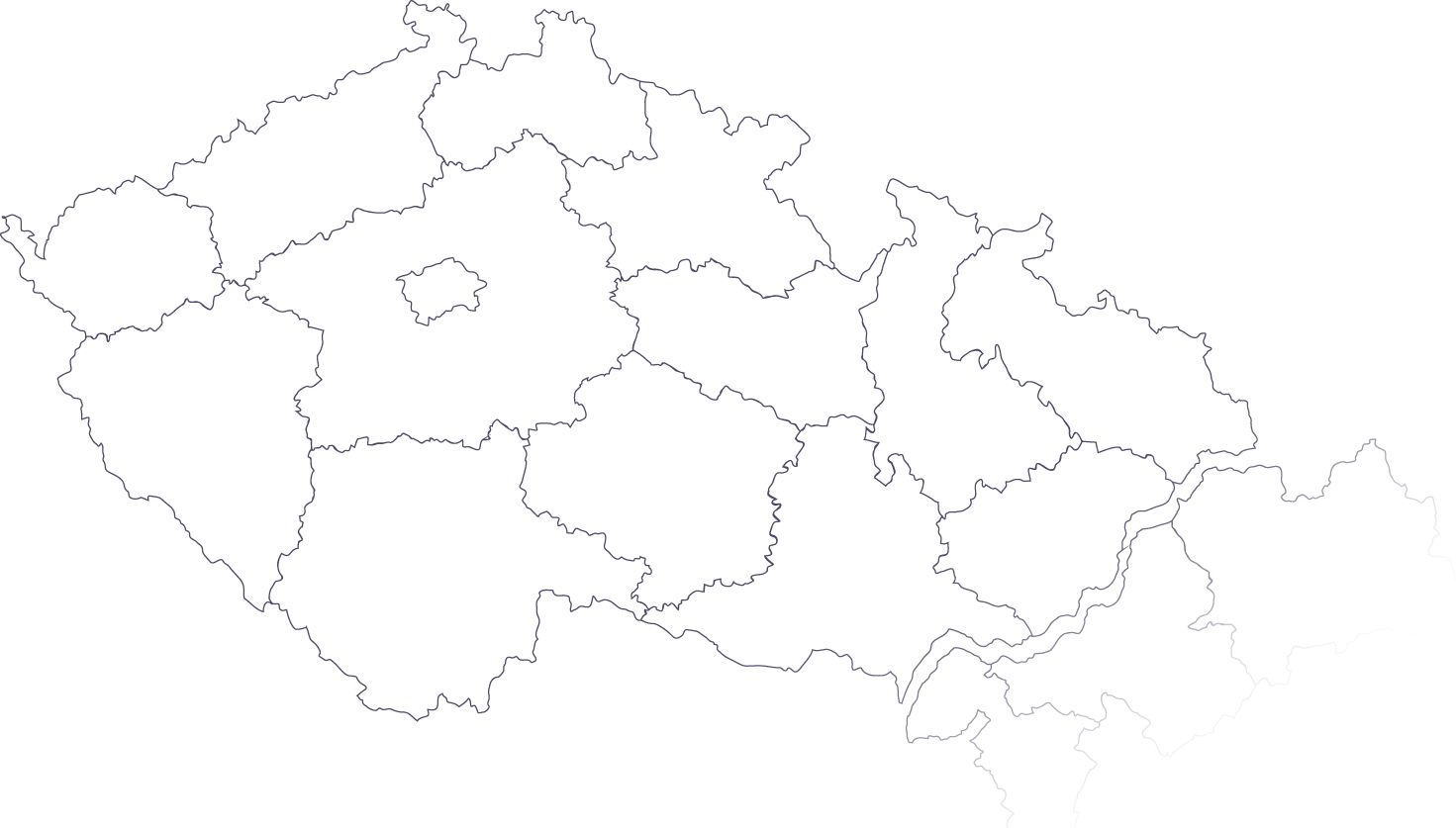 Mapa poboček